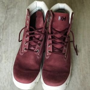 Helly Hansen hiking boots.